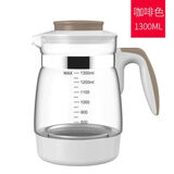 小壮熊（XIAOZHAUNGXIONG）【配件单壶】婴儿恒温调奶器热水壶家用加厚玻璃全安堂通用配件 白壶1300ML【原装单壶】 小壮熊安全堂专用壶