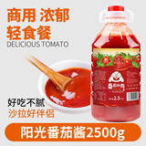椒达人  大桶沙拉酱批发番茄酱商用桶装水果蔬菜汉堡寿司三明治家用 【超值】5斤番茄酱装+优质挤压瓶