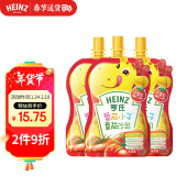 亨氏(Heinz) 番茄酱 番茄小子 番茄沙司 手抓饼披萨意面酱110g*3袋