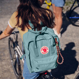 FJALLRAVEN北极狐双肩包女大学生背包书包23561-501天蓝7L情人节礼物