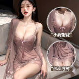 山茶蜜桃 情趣内衣性感睡衣女夫妻刺激房事高档紧身纯欲蕾丝纯欲吊带睡裙