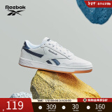 Reebok锐步官方夏男女TECHQUE T经典舒适复古运动休闲小白鞋板鞋 CN3196-藏青色 36.5