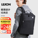 乐上（LEXON）法国品牌双肩包14英寸商务电脑包男防泼水背包通勤笔记本书包礼物