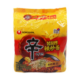 农心韩国进口辛拉面辣炒面675g泡面干拌面辛炒面方便面速食拌面 辛拉面芝士辣炒面544g