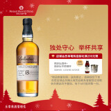 百龄坛（Ballantine`s）15年陈酿苏格兰单一麦芽威士忌700ml弥尔顿达夫年货送礼