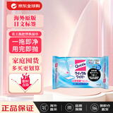 花王（KAO）拖把湿巾 拖布替换装 免手洗湿巾 无香16片 日本原装进口