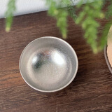 利格纯钛焖茶壶大容量1.5L家用保温壶机械显温闷泡壶办公室泡茶壶定制 纯钛小茶杯40ml