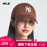 MLB棒球帽鸭舌帽韩版潮流时尚百搭 软顶妇女节礼物3ACP6601N-50BRL-F