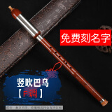 BAILINGNIAO百灵鸟巴乌胶木树脂C调仿红木小学成人初学民族吹奏乐器横吹巴乌 圆嘴 竖吹 F调 巴乌【初学推荐】