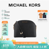 MICHAEL KORS新婚礼物MK女包JET SET TRAVEL单肩斜挎包中号黑色