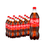 可口可乐（Coca-Cola）可乐汽水 碳酸饮料 1.25L*12瓶
