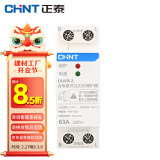 正泰（CHNT）OUVR-2-63A-1P+N 自复式过欠压保护器 下进上出