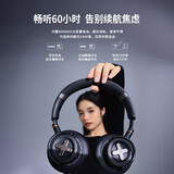 象鼻子大怪兽头戴式蓝牙耳机无线降噪电竞游戏超长待机续航D19pro黑色