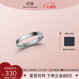 丹尼尔惠灵顿（DanielWellington）DW戒指女银色饰品百搭情侣戒指情人节礼物送女友DW00400027