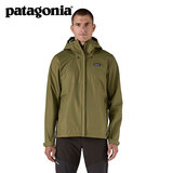巴塔哥尼亚（Patagonia）男士T3硬壳3L连帽防雨透气冲锋衣夹克torrentshell  Jkt 85241 TGRN L 180/185(CM) 80/92(KG)