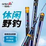 臻佑（Grsaed）龙城飞将2.7米4H钓鱼竿手竿28调台钓竿碳素超轻超硬鲫鱼竿杆套装