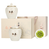 第一江南安吉绿茶白茶明前特级2025新茶200g茶叶礼盒溪山春茶嫩芽父亲礼物
