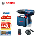 博世（BOSCH） 12V锂电冲击钻工具箱套装充电式手电钻电动螺丝刀电转GSB120LI 2.0Ah×1块电池标配装