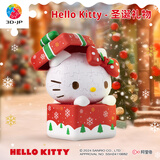 3D-JP三丽鸥Hello Kitty潮玩手办立体拼图家居装饰摆件生日圣诞礼物女