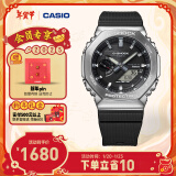 卡西欧（CASIO）G-SHOCK GM-2100八王子系列明星同款欧8金属表头运动男表新年礼物 GBM-2100-1APR