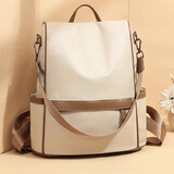 REINHARDT女士背包2026新款双肩包女包时尚两用百搭旅行大容量电脑背包女包 果仁杏大号（可放14寸电脑)