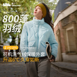 蕉下（beneunder）气绒外套立领CL18624轻量速热保暖棉服女可机洗清羽蓝M