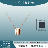 丹尼尔惠灵顿（DanielWellington）DW项链女情侣吊坠时尚首饰玫瑰金生日礼物女DW00400153