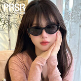 帕莎（Prsr）【星星框】男女同款高颜值防晒防风墨镜猫眼窄框太阳镜男PS3047-B