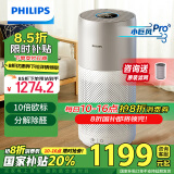 飞利浦（PHILIPS）【现货】空气净化器除甲醛 卧室新房飓风除醛除细菌病毒异味过敏原3分钟快速净化空气净化器AC3036