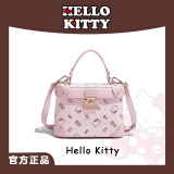 凯蒂猫（hellokitty）盒子包时尚小众女士手提包设计感轻奢印花单肩包休闲高颜值斜挎包 渐入梦幻佳境