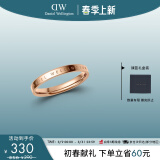 丹尼尔惠灵顿（DanielWellington）dw戒指男时尚玫瑰金对戒男女同款生日礼物送男友DW00400021