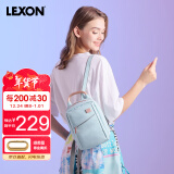 乐上（LEXON）双肩包女百搭时尚休闲女包学院风旅行通勤简约迷你小书包女浅蓝色