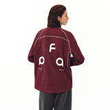 FPA速干7A抗菌运动长袖国潮春季宽松圆领潮流情侣款t恤潮牌男装 红色 S