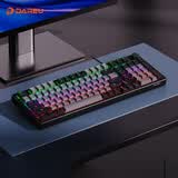 达尔优（dareu）EK815pro机械键盘游戏键盘98配列 多媒体旋钮 黑灰色 梦遇hifi轴