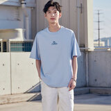 361°短袖男夏季新款运动跑步宽松休闲潮流男士t恤半袖652519106-2