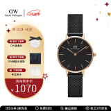 丹尼尔惠灵顿（DanielWellington）dw手表女 简约时尚欧美腕表石英女士手表 生日礼物送女友 28mm女表-黑盘气质DW245