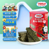 小火车（THOMAS & FRIENDS）海苔夹心脆 宝宝零食儿童休闲鲜香酥脆烘烤即食紫菜 炒米味40g