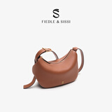 FIEDLE&SISSI菲德茜茜【限时特价】围裹马鞍包单肩斜挎女包通勤包生日礼物 干邑棕