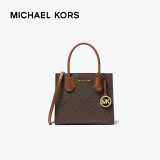 迈克.科尔斯（MICHAEL KORS）情人节礼物 mk女包 Mercer风琴包手提单肩斜挎包 中号35S1GM9M2B