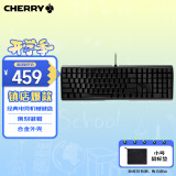 CHERRY樱桃 MX3.0S机械键盘 游戏键盘 电竞键盘  侧刻键帽 合金外壳 樱桃无钢结构 黑色茶轴