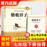 骆驼祥子 七年级下册必读名著 适用初一七年级语文配套阅读无删减完整版初中语文教材配套阅读书目名著阅读课程化丛书