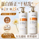 维特丝（vetes）发膜修复干枯改善毛躁柔顺光泽蛋白发膜护发头发护理烫染护发素女 升级修护-蛋白发膜800ML单瓶装