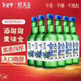 好天好饮韩国进口烧酒 蓝莓味 13.5度  360ml*6瓶/箱 韩国烧酒洋酒果酒