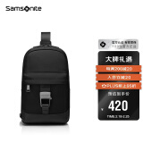 新秀丽（Samsonite）单肩包男士商务斜挎包时尚运动休闲背包男士礼物NW5*09002