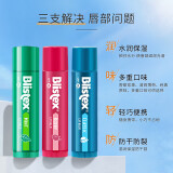 百蕾适（Blistex）进口润唇膏3支装SPF15 男女秋冬保湿防干裂起皮滋润补水唇膜