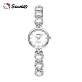 Hello Kitty三丽鸥手表女款机械风石英腕表精致小表盘学生轻奢手链表生日礼物