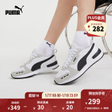 彪马（PUMA）官方【复古跑鞋】男女同款低帮轻便透气休闲鞋T头鞋R78 373117 白-浅灰-黑色-02 38.5