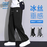 JEANSWEST LIFE真维斯夏季冰感直筒休闲裤男轻薄透气男士运动裤潮男街头户外长裤