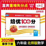 [北师] 2025春王朝霞培优100分六年级数学下册北师版 小学同步试卷AB卷小学单元测试专项期中期末考试卷重难点培优测试卷 名师教你期末冲刺100分卷 王朝霞