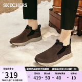 斯凯奇（Skechers）男鞋男靴高帮商务鞋防滑一脚蹬休闲运动鞋237283C